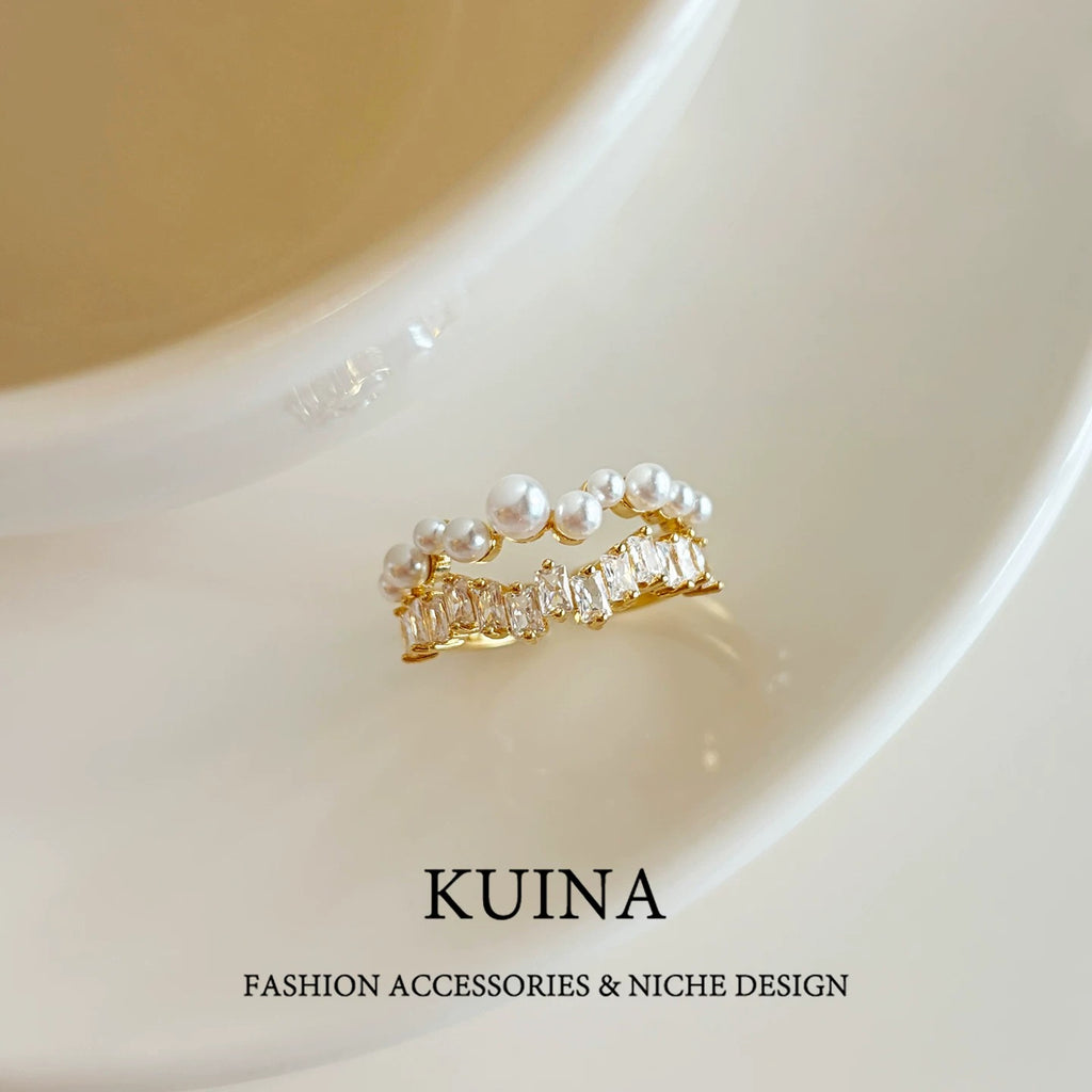Aurora Pearl Ring