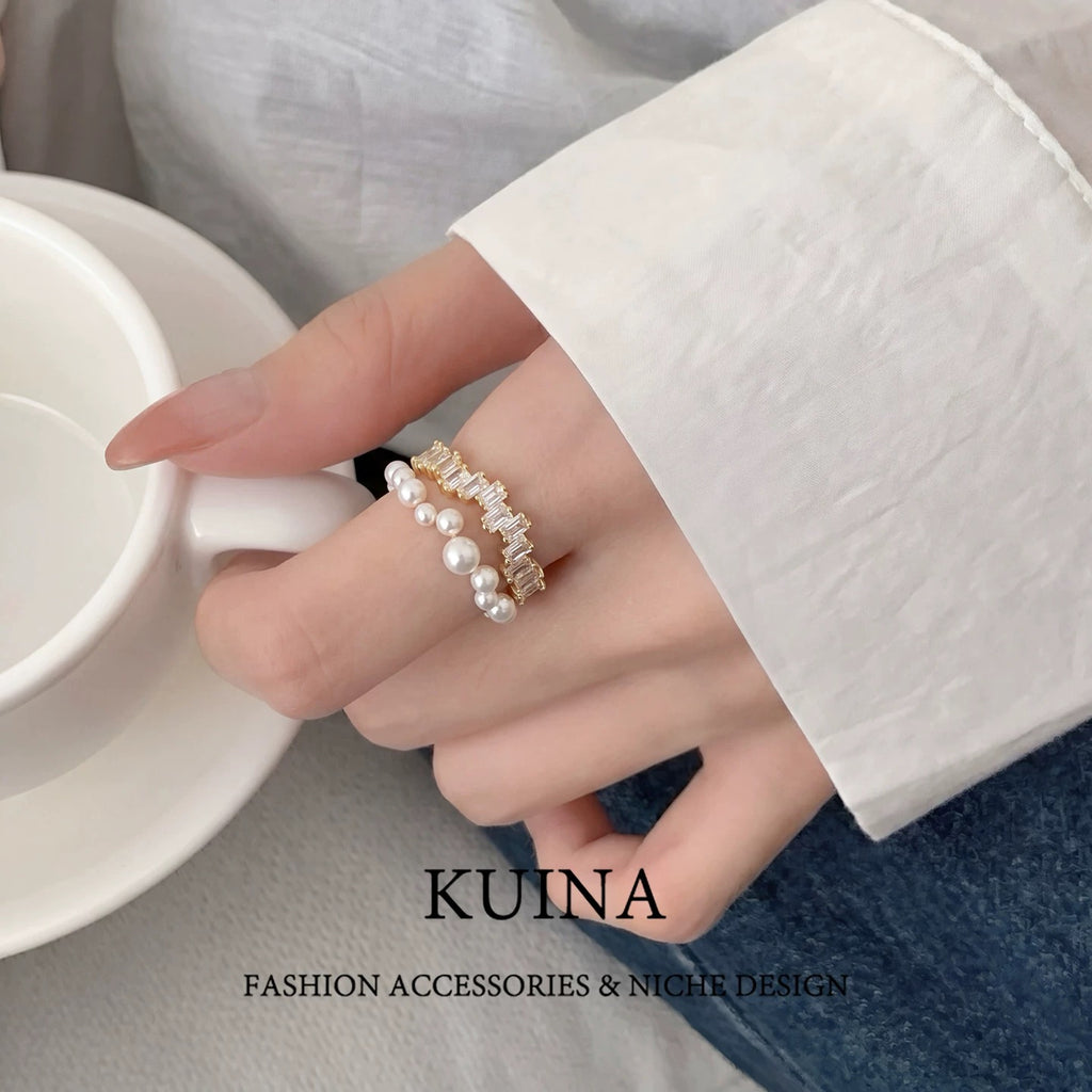 Aurora Pearl Ring