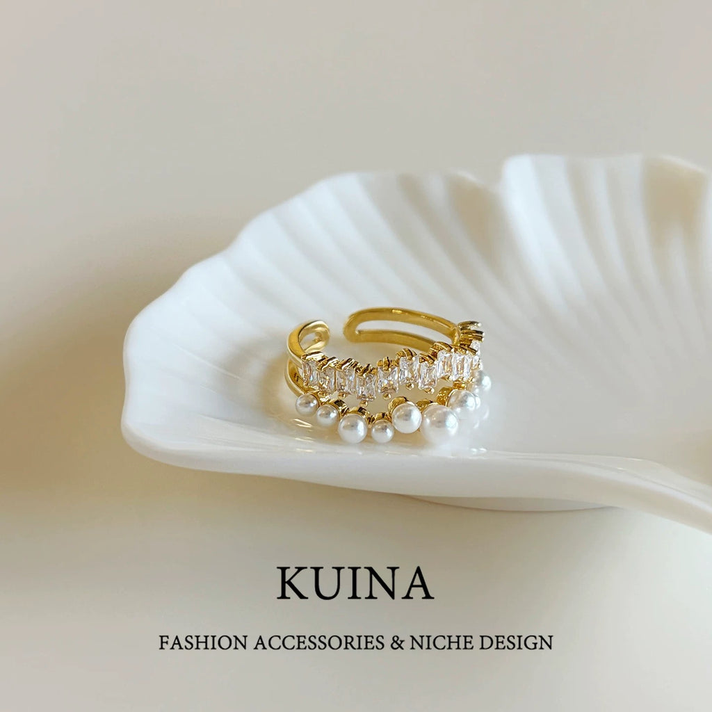 Aurora Pearl Ring