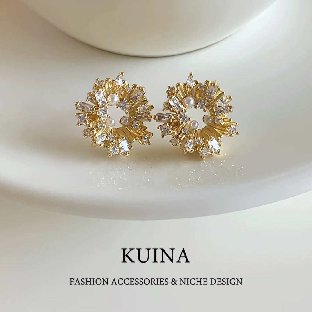 Golden Bloom Earrings