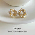 Golden Bloom Earrings