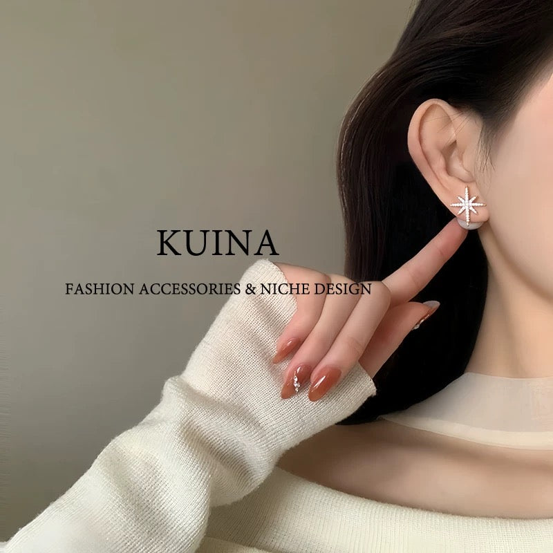 KUINA Star Earrings