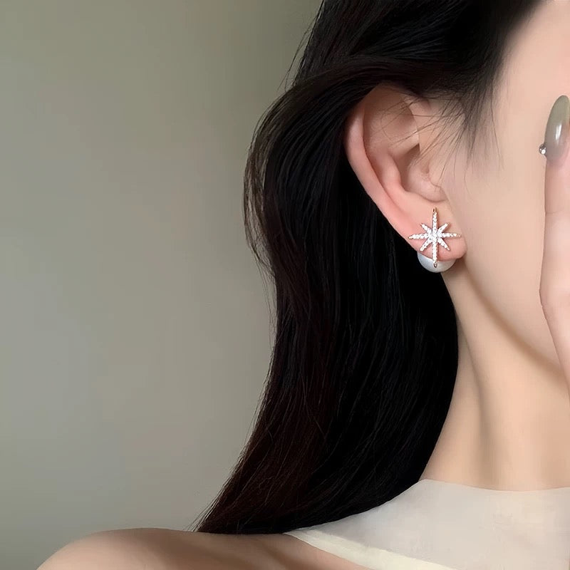 KUINA Star Earrings