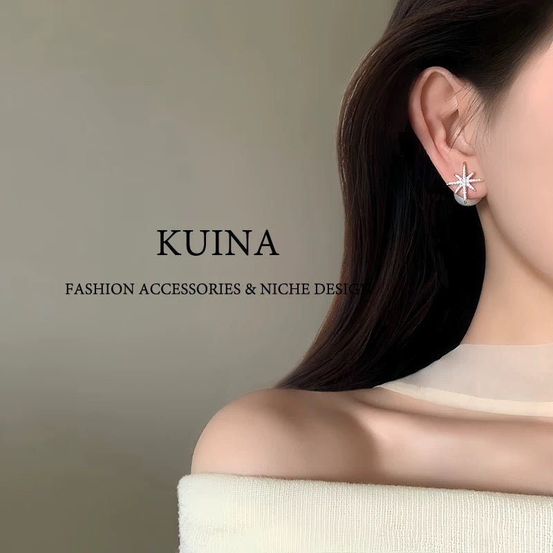 KUINA Star Earrings