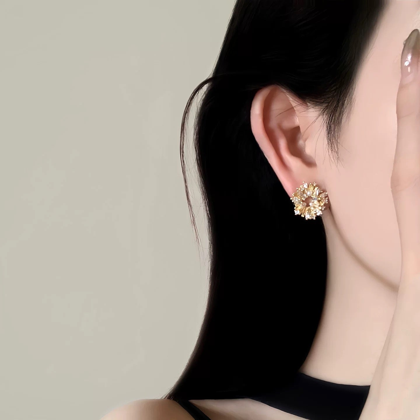Golden Bloom Earrings